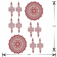 Mehndi Mandala Henna Tattoo Waterproof Body Sticker For Women-thumb3