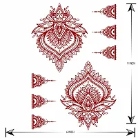 Mehndi Louts Mehndi Henna Tattoo Waterproof For Girl Body Sticker-thumb2