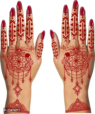 Temporary Tattoowala Mandala Mehndi Tattoo For Women Waterproof Temporary Tattoo