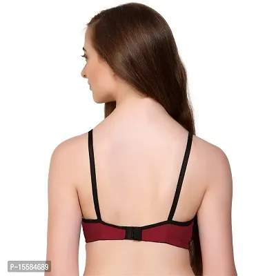 Auletics Women's Front Open Button Bra Full Coverage Women Everyday Non  Padded Bra - Buy Auletics Women's Front Open Button Bra Full Coverage Women  Everyday Non Padded Bra Online at Best Prices