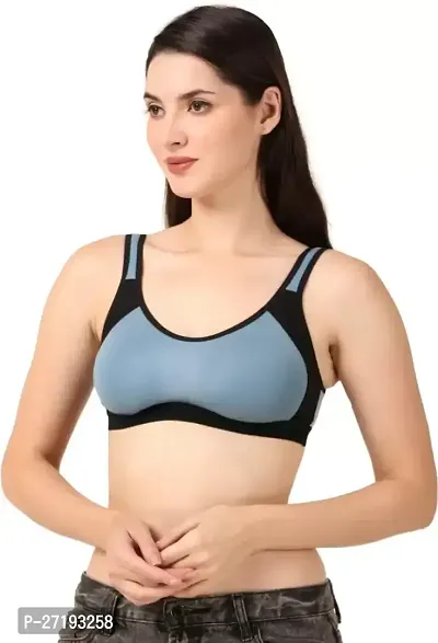 Stylish Multicoloured Cotton Blend Solid Bras For Women-thumb3