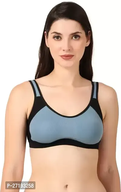 Stylish Multicoloured Cotton Blend Solid Bras For Women-thumb2