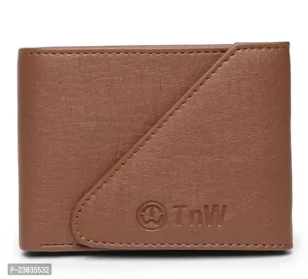 Comfortable Short Length Solid Two Fold Wallet For Men