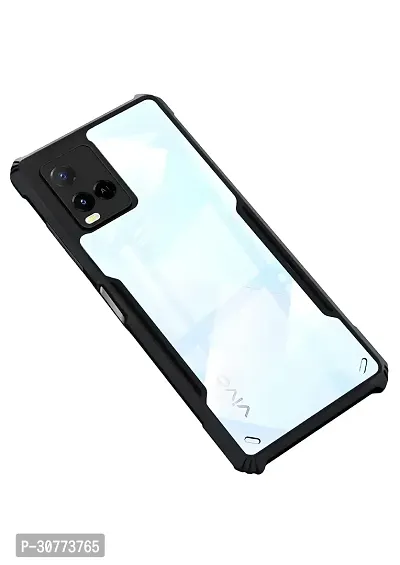 Back Cover for VIVO Y33S 90 Black Silicon Pack of 1-thumb0