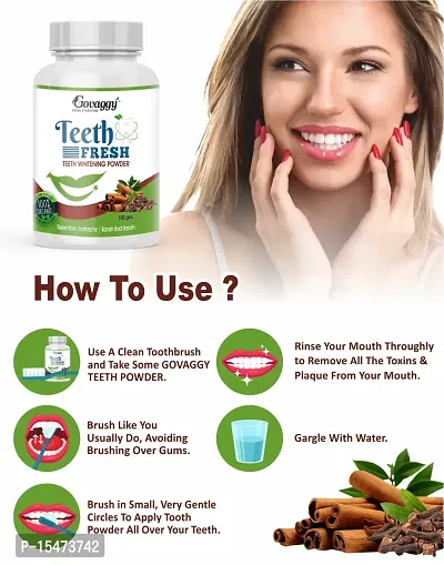 Govaggy Teeth Fresh Teeth Whitening Powder-thumb3