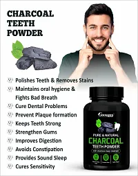 Govaggy Pure  Natural Charcoal Teeth Powder For Teeth Whitening-thumb2