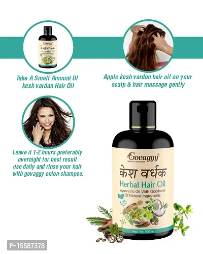 Govaggy Kesh Vardhak Herbal Hair Oil-thumb2