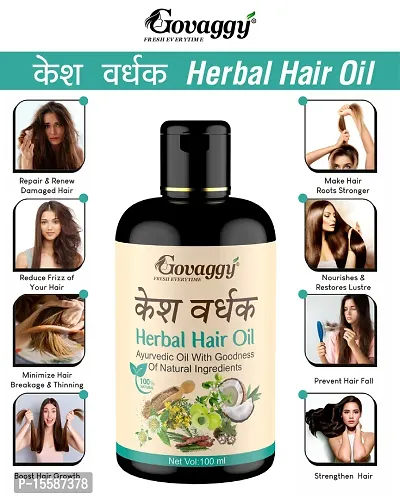 Govaggy Kesh Vardhak Herbal Hair Oil-thumb3