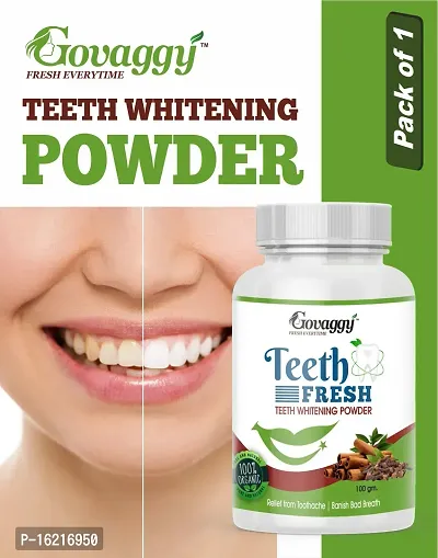 Govaggy Teeth Revive Professional Strength Whitening Powder