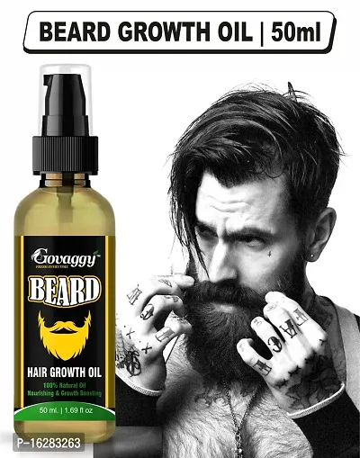 Go from Patchy to Powerful Govaggy Beard Growth Oil