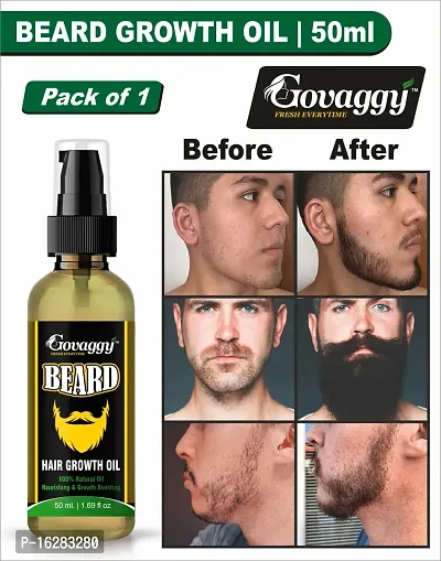 Experience Remarkable Beard Growth with Govaggy Beard Oil