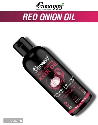 Govaggy Red Onion Oil - Unlock the Secret to Healthy Locks