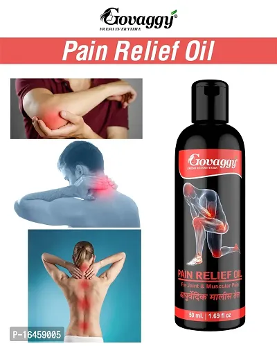 Govaggy Joint Pain Relief Oil Ayurvedic Formula for Soothing Joint and Muscle Discomfort-thumb0