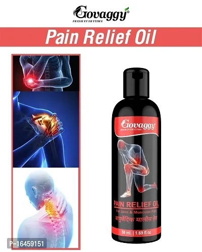Premium Govaggy Joint Pain Relief Oil - Ayurvedic Blend for Joint and Muscle Relaxation