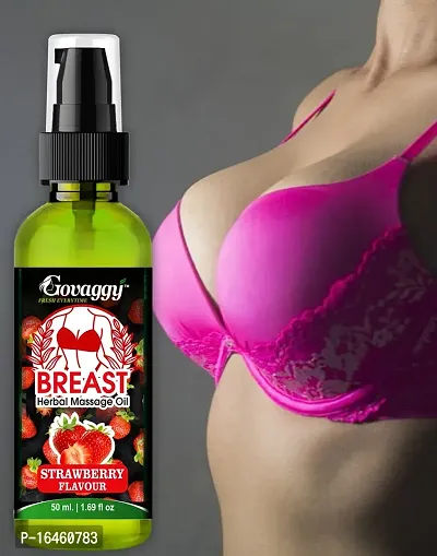 Restorative Govaggy Herbal Breast Massage Oil - Herbal Blend for Improved Breast Firmness