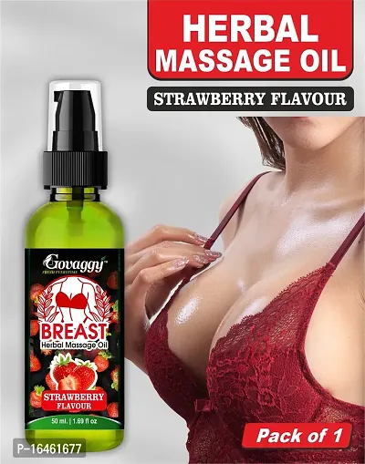 Balancing Govaggy Herbal Breast Massage Oil - Herbal Blend for Harmonized Breast Health