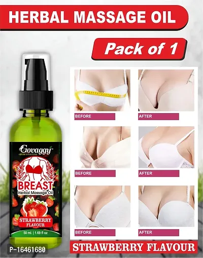 Rejuvenating Govaggy Herbal Breast Massage Oil - Ayurvedic Oil for Youthful and Radiant Breasts