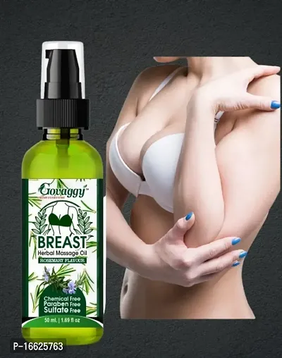 Govaggy Herbal Breast Massage Oil - Herbal Solution for Promoting Breast Firmness and Tone