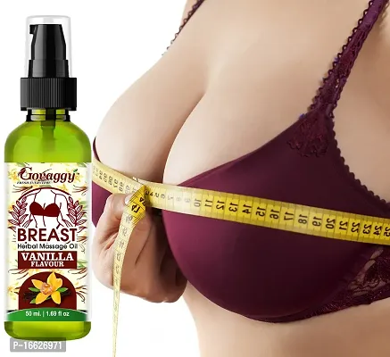 Ayurvedic Govaggy Herbal Breast Massage Oil - Herbal Oil for Enhanced Bust Appearance