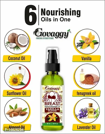 Revitalizing Govaggy Herbal Breast Massage Oil - Ayurvedic Oil for Breast Health and Vitality-thumb3