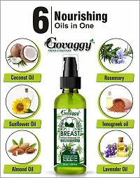 Govaggy Herbal Breast Massage Oil - Herbal Solution for Promoting Breast Firmness and Tone-thumb1