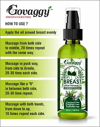 Govaggy Herbal Breast Massage Oil - Herbal Solution for Promoting Breast Firmness and Tone-thumb3