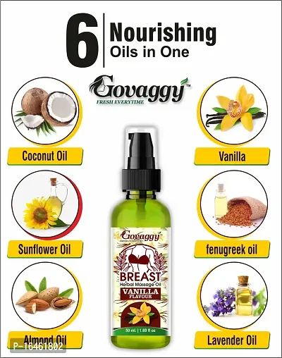 Restorative Govaggy Herbal Breast Massage Oil - Ayurvedic Blend for Enhanced Breast Firmness-thumb2