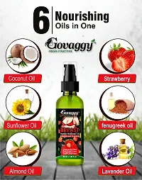Natural Govaggy Herbal Breast Massage Oil - Ayurvedic Oil for Beautiful and Youthful Breasts-thumb1