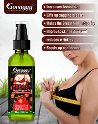 Natural Govaggy Herbal Breast Massage Oil - Ayurvedic Oil for Beautiful and Youthful Breasts-thumb3