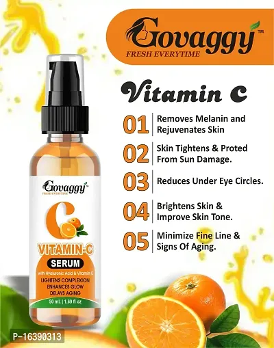 Achieve Luminous Complexion with Govaggy Vitamin C Serum Reduce Dark Spots  Wrinkles-thumb4