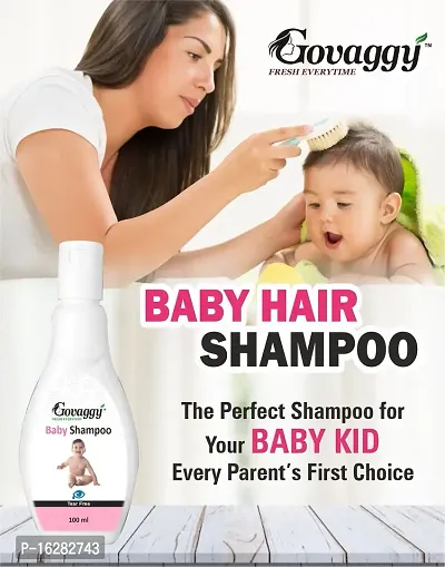 Govaggy Baby Hair Shampoo Pure Care for Delicate Baby Hair-thumb3