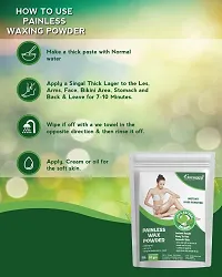 Govaggy Natural Painless Wax Powder For Instant Hair Remove For Men  Women 50 g-thumb1