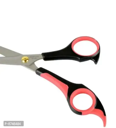 Professional Hair Cutting Scissors 6 inches Scissor for Professional Look,Plastic Handle, Black Red or Yellow-thumb2