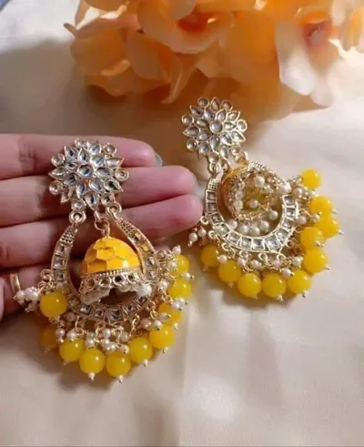 Designer Alloy Jhumkas