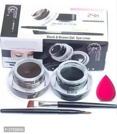 Makeup Essentials Eyeliner Lightweight, Matte Black, Smudge-proof, Water-resistant, Earthen Pigments, Smooth Gliding-thumb0