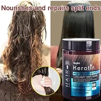 Keratin Moisturizing   Smooth Creamy Hair Mask-thumb2