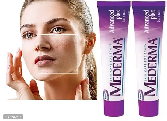 PROFESSIONAL MEDERMA ADVANCED PLUS  SKIN FOR SCARS PACK OF 02-thumb0