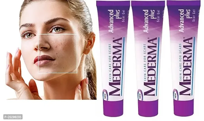 PROFESSIONAL MEDERMA ADVANCED PLUS  SKIN FOR SCARS PACK OF 03-thumb0