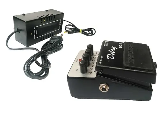 DD3 Damper and Sustain Pedal and 9V DC Regulated AC Adapter