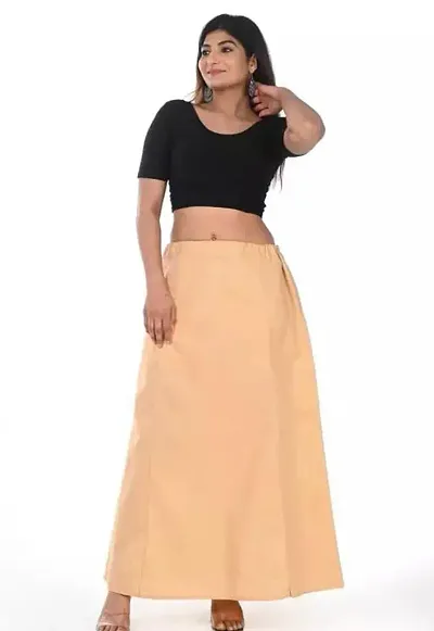 Reliable Solid Stitched Patticoats For Women, Pack Of 1