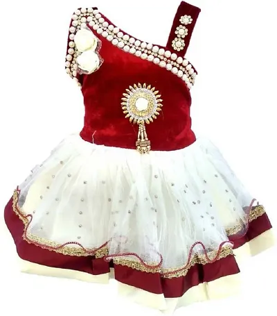 Stumble Fashion Baby Girl's Frock (40_6-12 Month)