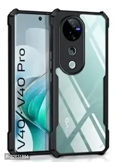 HYPER Compitable with VIVO V40 Pro 5G Cases and Covers Shock Absorption Clear Gel with Reinforced Corner Slim Soft Transparent Silicone Bumper Back Cover IP-thumb0