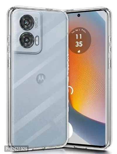 HYPER Back Case Cover for Motorola Edge 50 Fusion Bumper Fleible Shockproof Camera Protection Cushioned Edges Crystal Clear Mobile Cover BM-thumb0