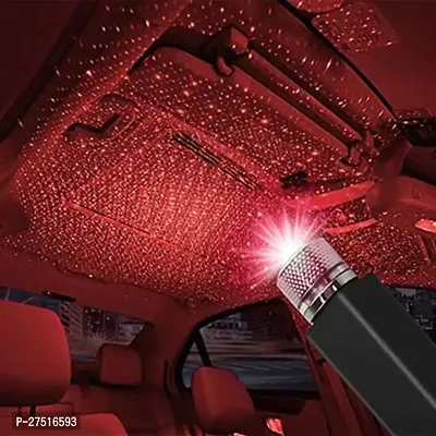 USB Star LED Light Projector ( Red with 3 Modes)-thumb0