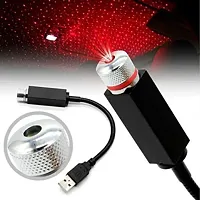 USB Star LED Light Projector ( Red with 3 Modes)-thumb3