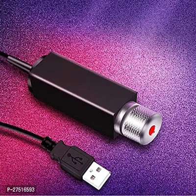 USB Star LED Light Projector ( Red with 3 Modes)-thumb5