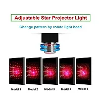 USB Star LED Light Projector ( Red with 3 Modes)-thumb2