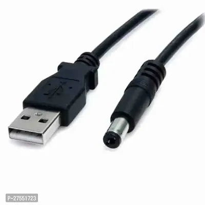 USB to DC Plug Converter Wire Cable - 100cm-thumb2