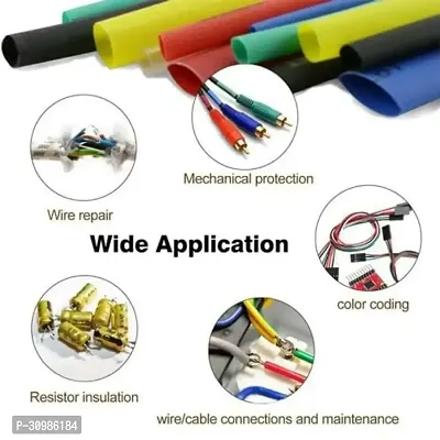 100Pcs Colourful Different Length Heat Shrink Set Tubing Insulation Assorted kit-thumb3