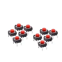 6x6x5mm Mini Tactile Push Button Switch - 4Legs-thumb1